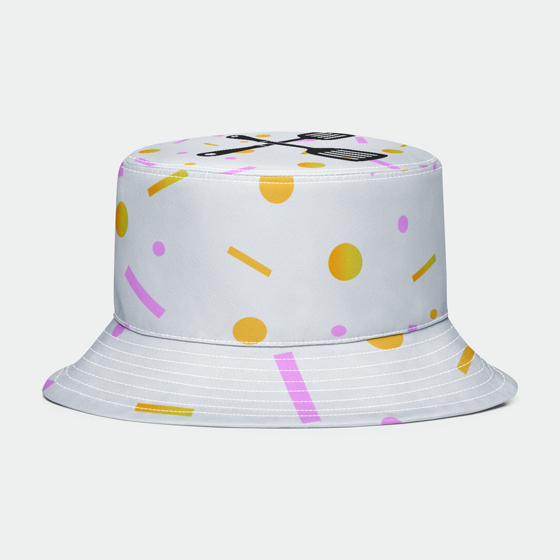 Cooked Retro Pattern Bucket Hat