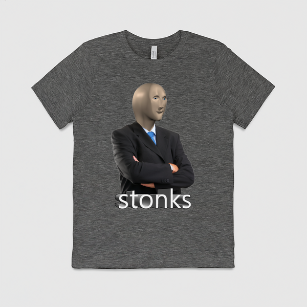 Stonks Mens Crew Tee