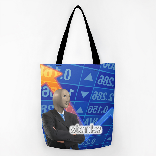 Stonks Tote Bag