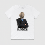 Stonks Mens Crew Tee