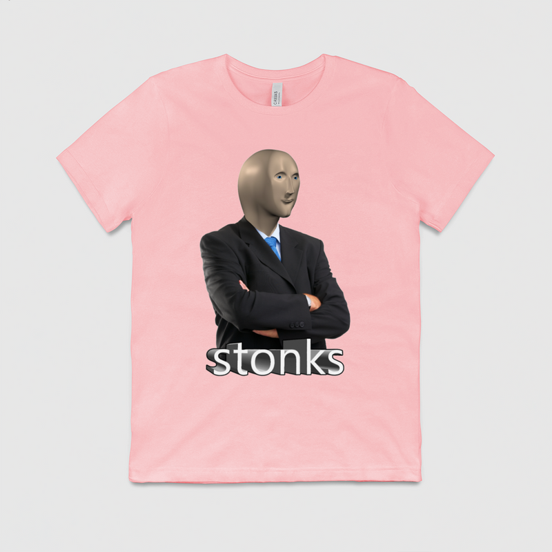 Stonks Mens Crew Tee